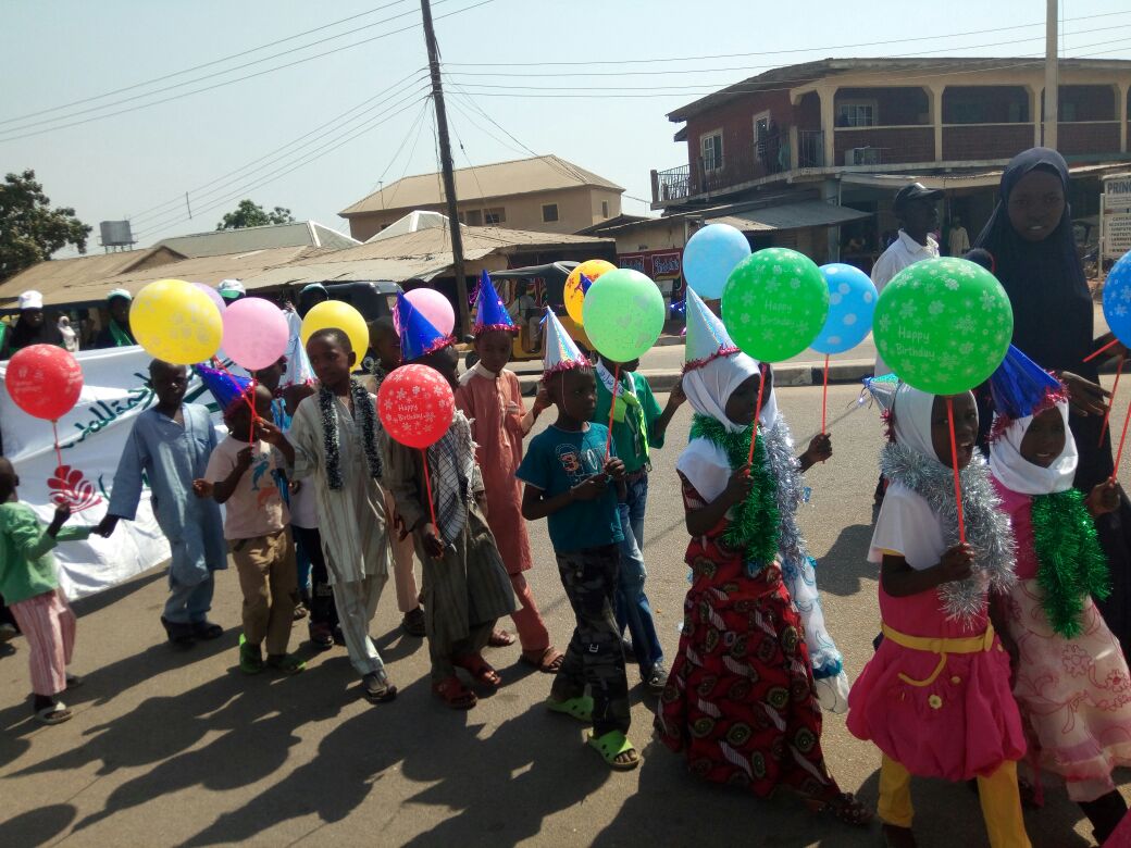 maulid procession in yola